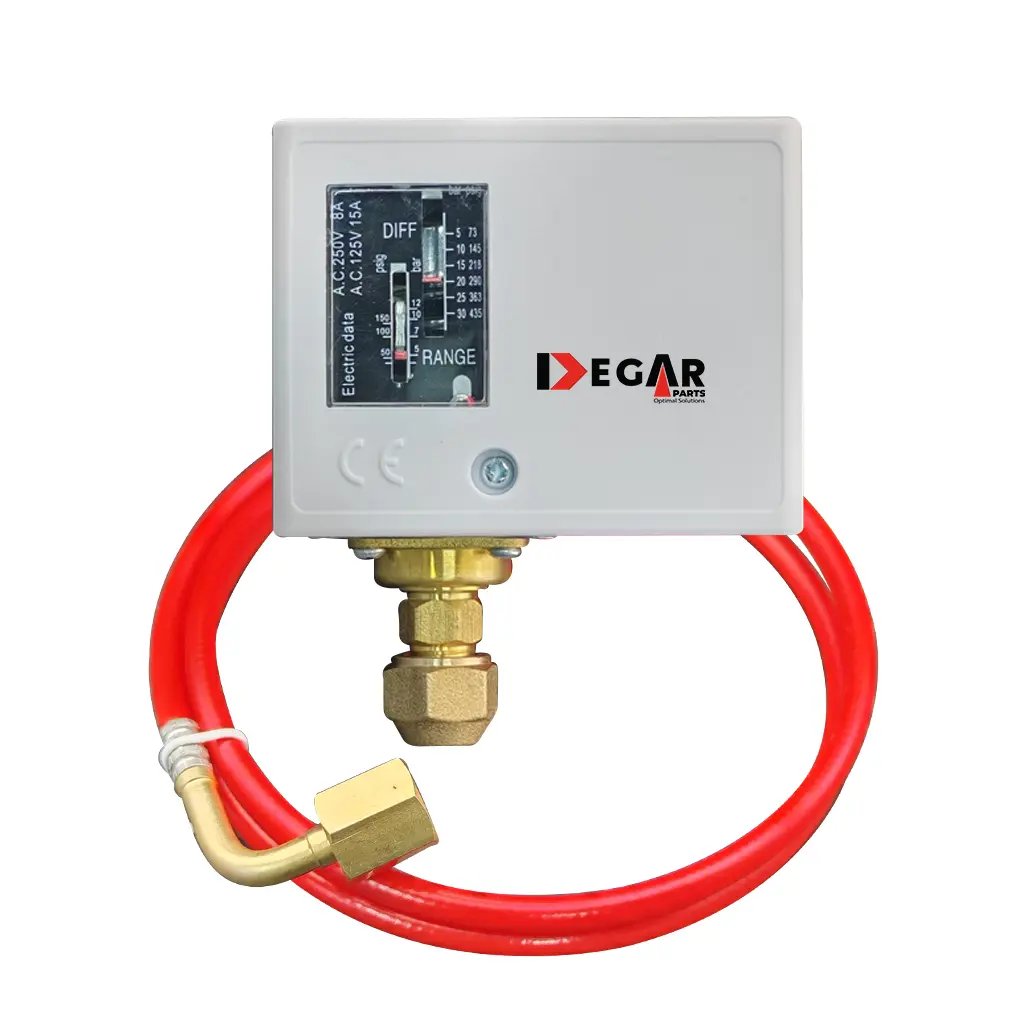 PRESOSTATO ALTA RESET MANUAL 150-450 PSIG PDK530M DEGAR