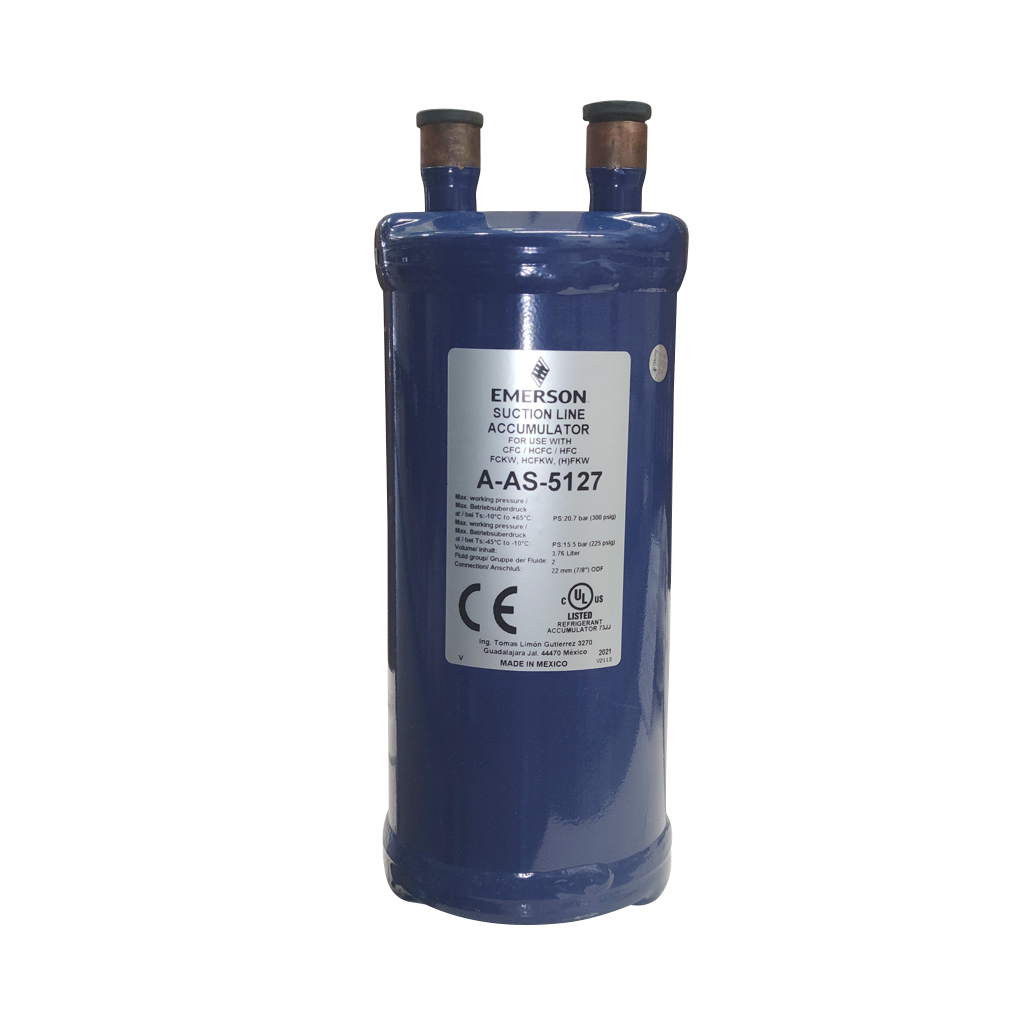 ACUMULADOR DE SUCCION 7/8" A-AS5127 ODF EMERSON