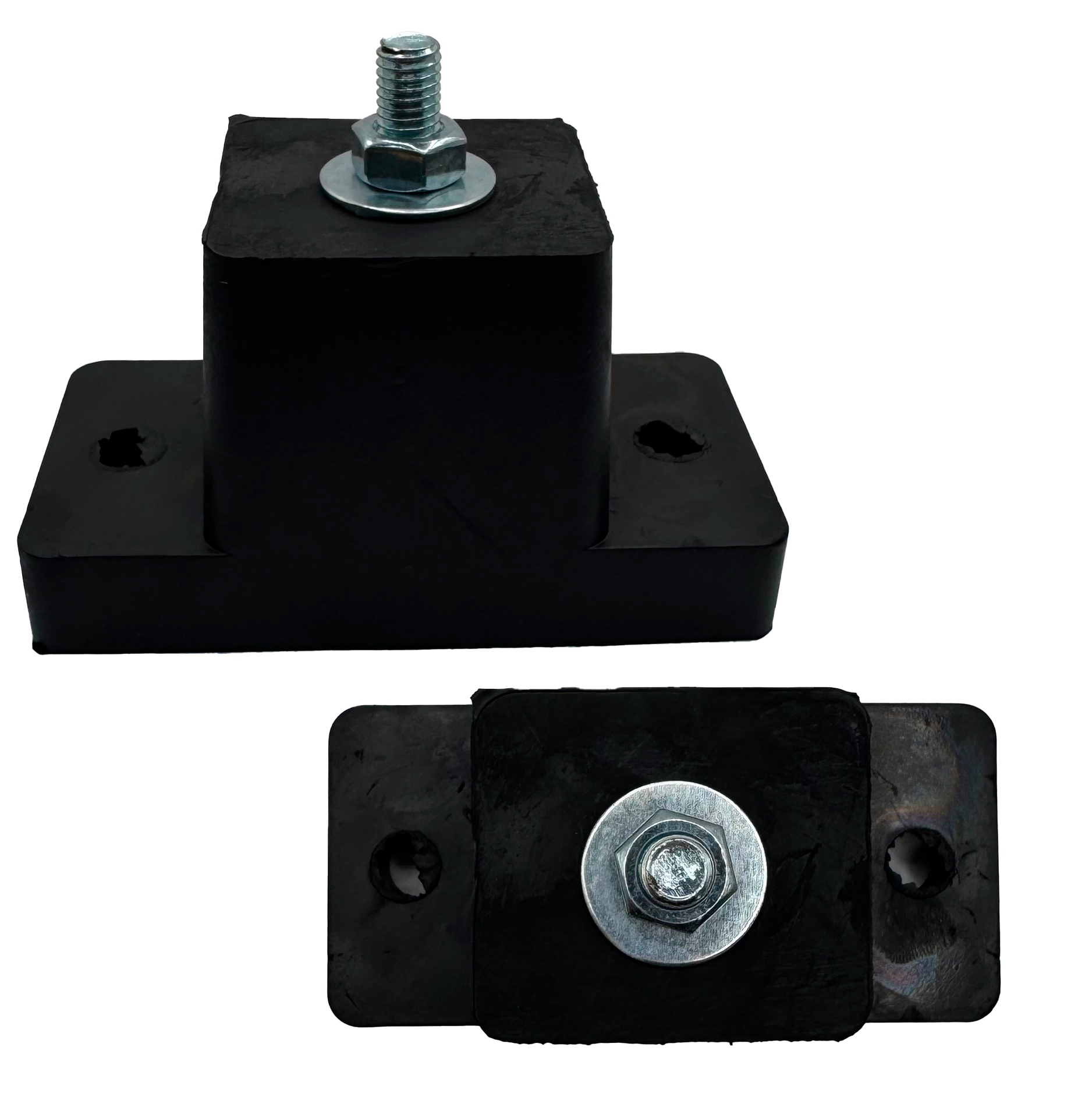BASE DE GOMA CONDENSADORA A/C 7K-24K BTU MAX-(KG) 150 DCA-02 (JUEGO 04 PZAS) DEGAR