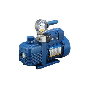 BOMBA VACIO 1/2HP 4CFM-15MICRON / 2 ETAPAS C/VACUOMETRO 220V-60HZ V-i240SV VALUE