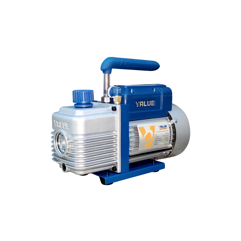 BOMBA VACIO 1/4HP 2CFM-150MICRON / 1ETAPA 110V/60HZ VE115N VALUE