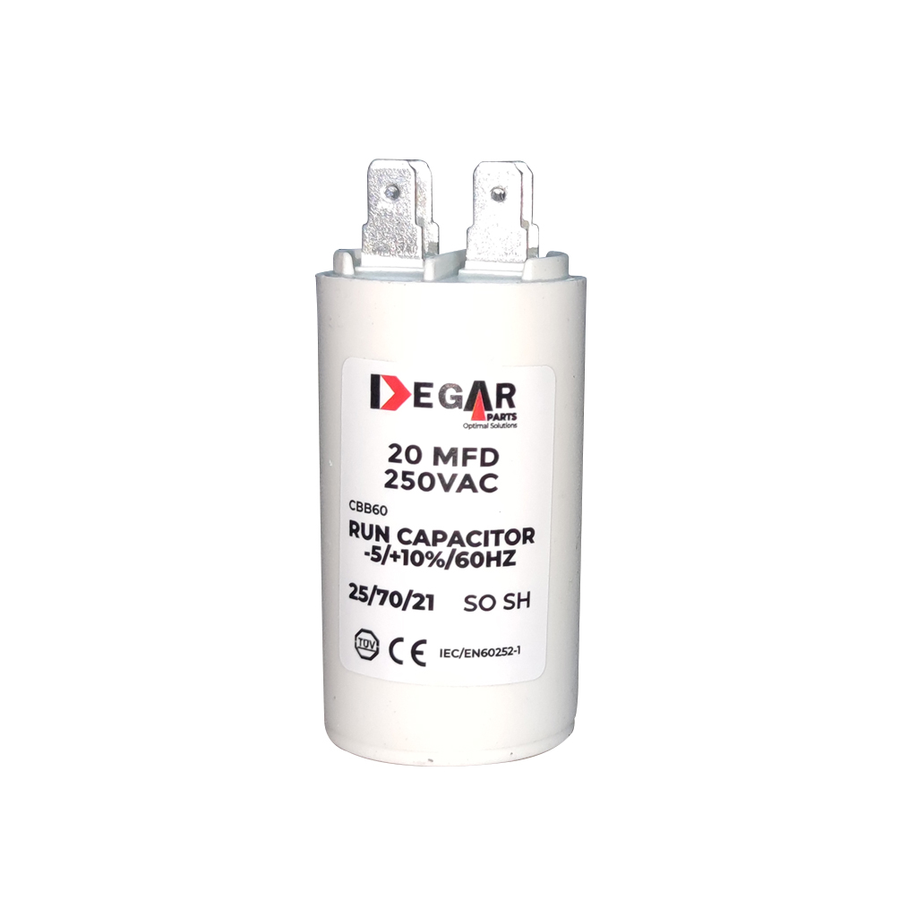 CAPACITOR BOMBA DE AGUA 16MFD 250VA DEGAR