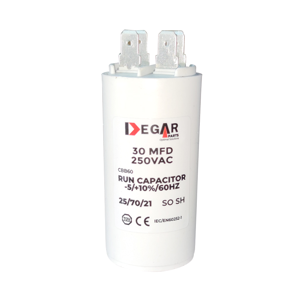 CAPACITOR BOMBA DE AGUA 30MFD 250VA DEGAR