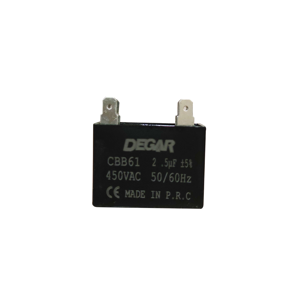 CAPACITOR MARCHA 2.5 MFD 440-450VA DEGAR
