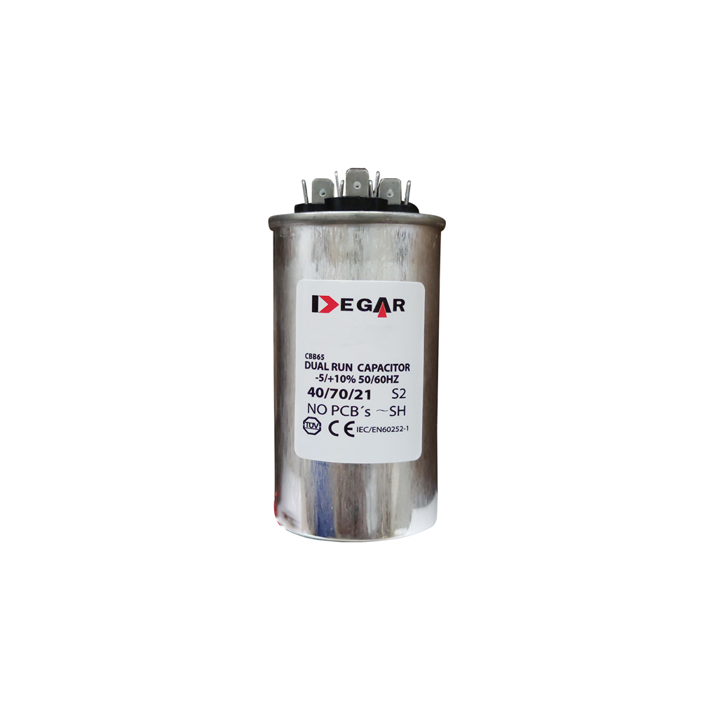 CAPACITOR MARCHA 60 MFD 370VA/440VA DEGAR