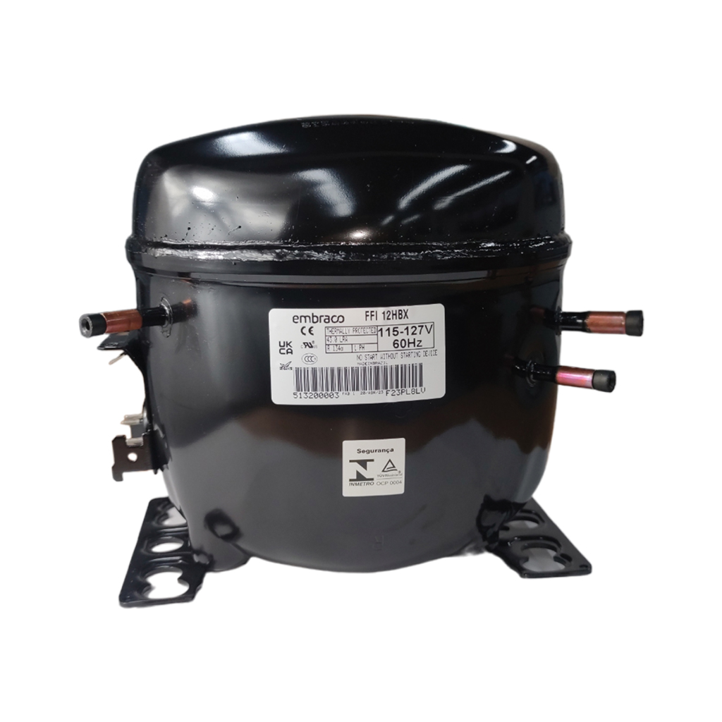 COMPRESOR NEVERA 1/3+HP R134a 110V/60Hz L/MBP EMR130HLC EMBRACO