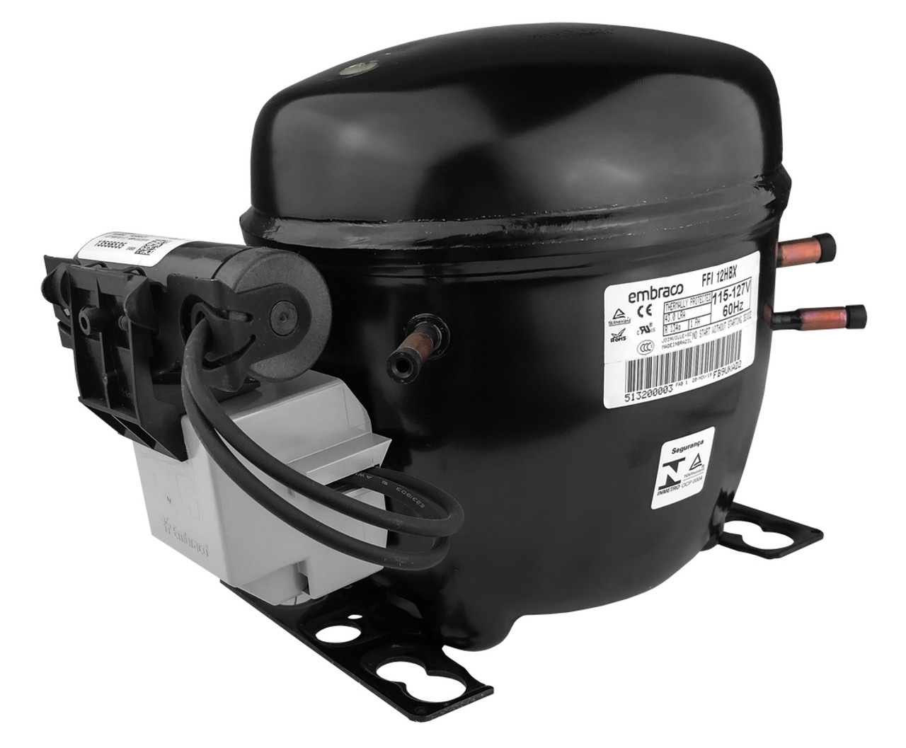 COMPRESOR NEVERA 1/3+HP R134a 110V/60Hz L/M/H FFi12HBX EMBRACO
