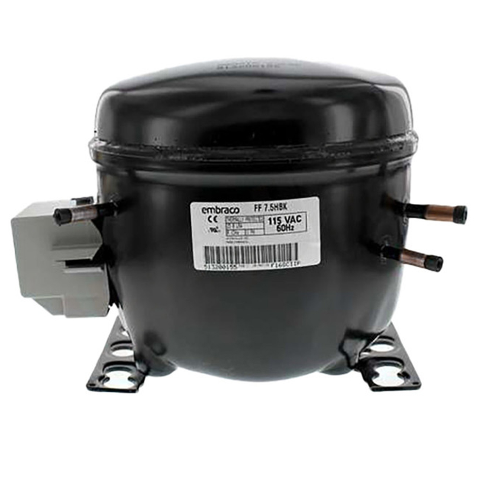 COMPRESOR NEVERA 1/4+HP R134a 110V/60Hz L/MBP EMR80HLR EMBRACO