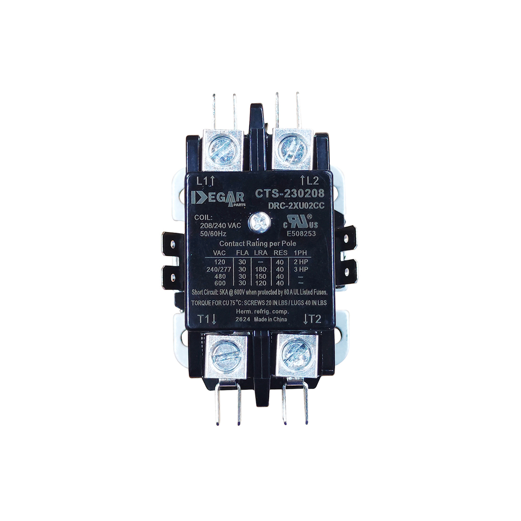 CONTACTOR PREMIUM 2x20AMPx24V CTS-22024 DEGAR