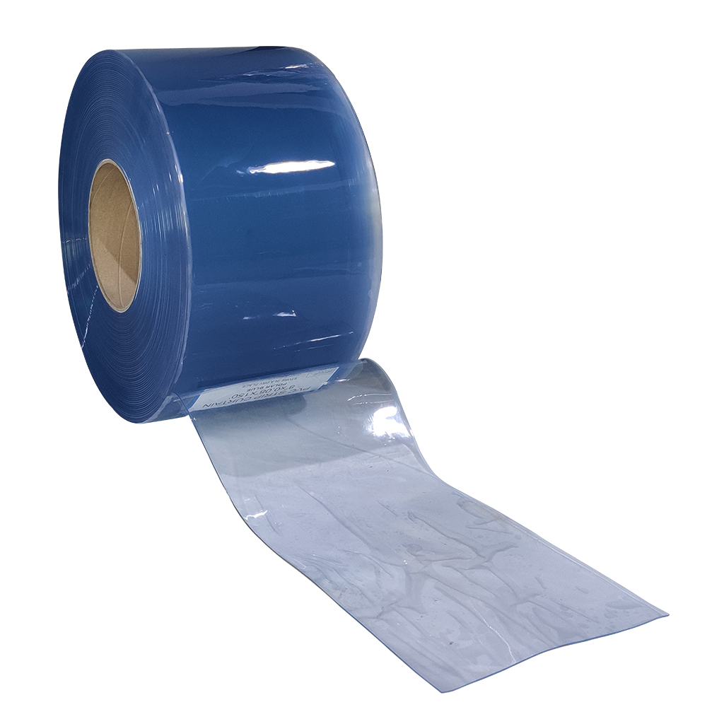 CORTINA REFRIGERACION LISA 8"x0.080"x150' -15ºC+50°C STANDARD BLUE DEGAR