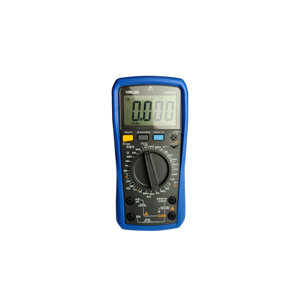 MULTIMETRO DIGITAL VDM-151B VALUE