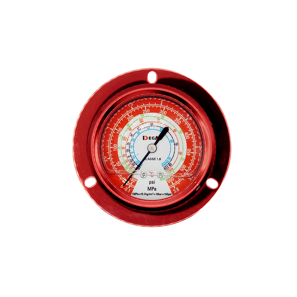 RELOJ GLICERINA ALTA R-22, R-134, R-404 SAE 1/4 LR-3.8 DEGAR