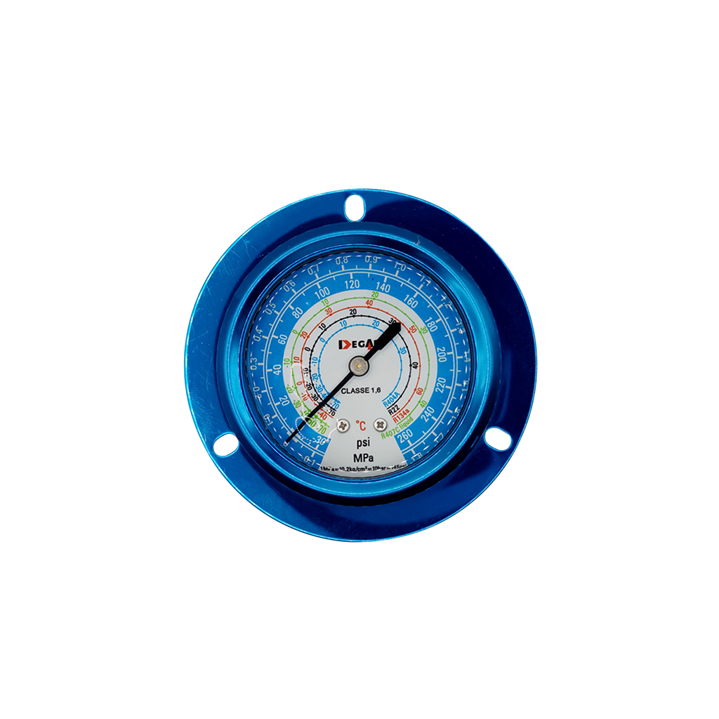 RELOJ GLICERINA BAJA R-22, R-134, R-404 SAE 1/4 LR-1.8 DEGAR
