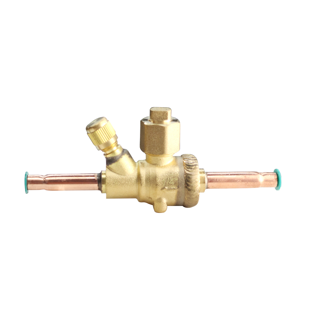 VALVULA DE BOLA 1/4" ODF C/GUSANILLO DEGAR