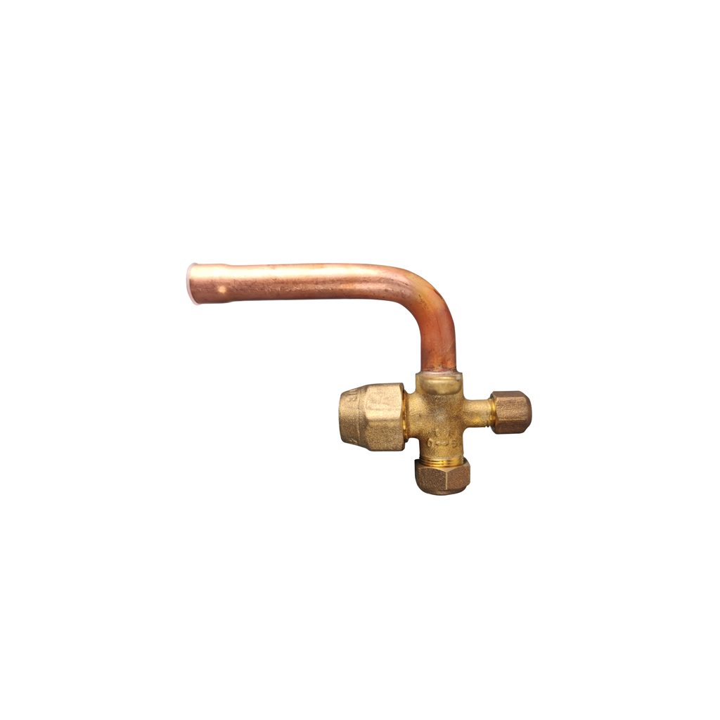 VALVULA SERVICIO MINISPLIT 1/2" R22 435 PSi -20°C a 120°C FC-604 - DP