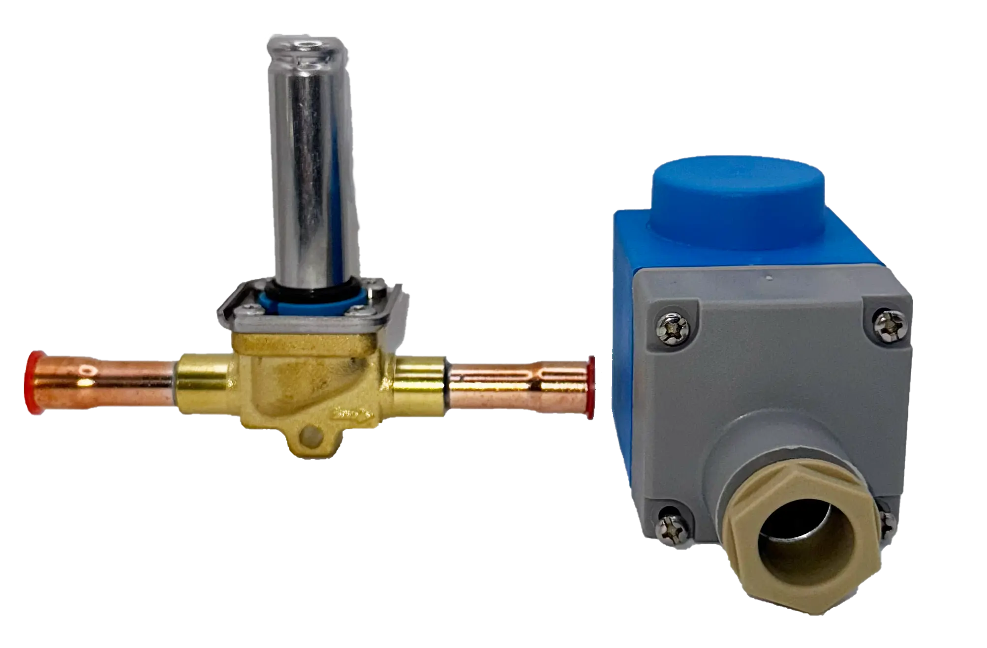 VALVULA SOLENOIDE 3/8" ODF C/BOBINA D-VS6 DEGAR