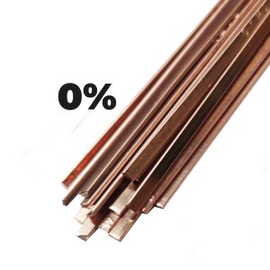 VARILLA PLATA 0% 20" CORTA 0620F 1 LIBRA/ 28 VARILLAS - HARRIS